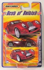 MINT ON SEALED CARD MATCHBOX 06 MORGAN AEROMAX DEEP RED 2008 BEST OF BRITISH APL