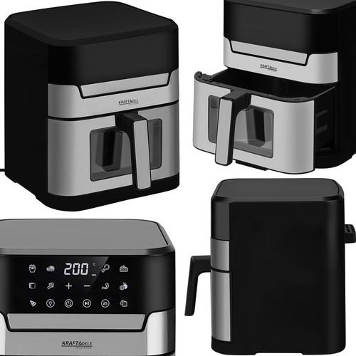 Friteuse air airfryer - friteuse, 8l