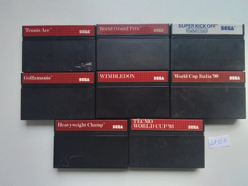 Lot jeux sega master - lot, 8