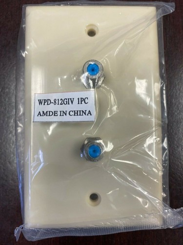 Pack dual coaxial - coaxial, cable