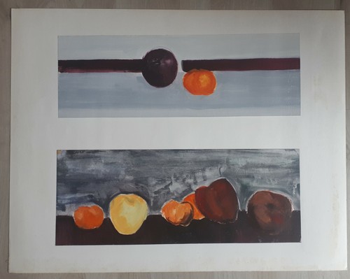 Belle peinture gouache sur - belle,