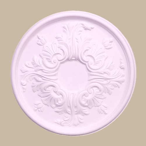 Rosace plafond plâtre - rosace, de