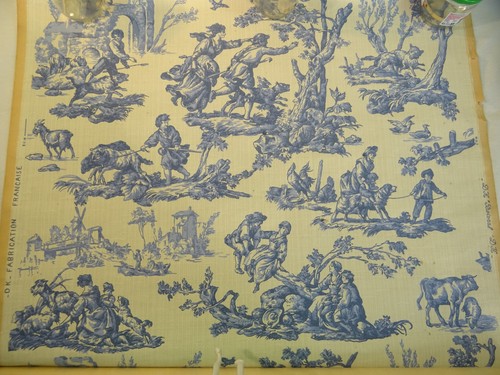 Papier peint ancien - peint,