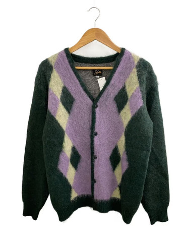 Gilet mohair aiguilles - en, À