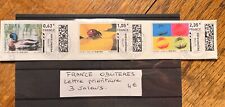 STAMPS FRANCE PRIORITY LETTER 3 OBLITERATE VALUES