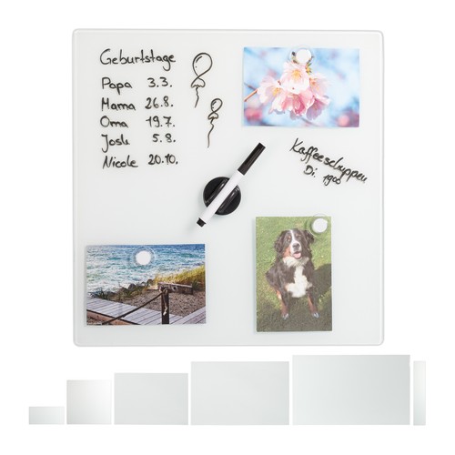 Tableau mémo blanc