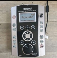 Roland V-Drums TD-9 Drum Module Working  with charger only 