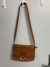Delvaux Camel Passerelle Shoulder Bag 