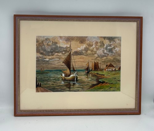 Aquarelle maritime 1943 - aquarelle,