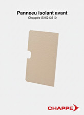 Panneau isolant avant Chappée