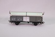 DC124 JOUF 622 Train Ho 1/87 Dump Car SNCF Sliding Roof 90498 Grey