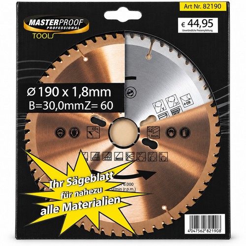 Masterproof lame scie - lame, de