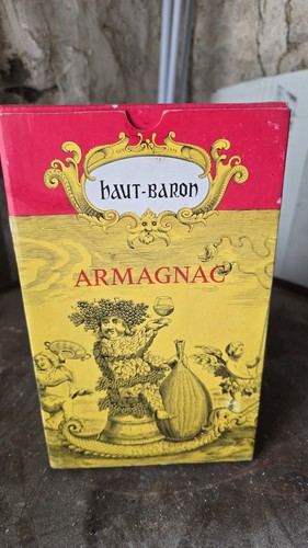 Bouteille armagnac haut baron - bouteille,