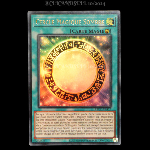 Carte cercle magique - carte,