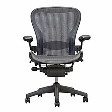 Herman Miller Aeron Chair Open Box Size B  -  Fully Loaded  -  ( Black Chair )