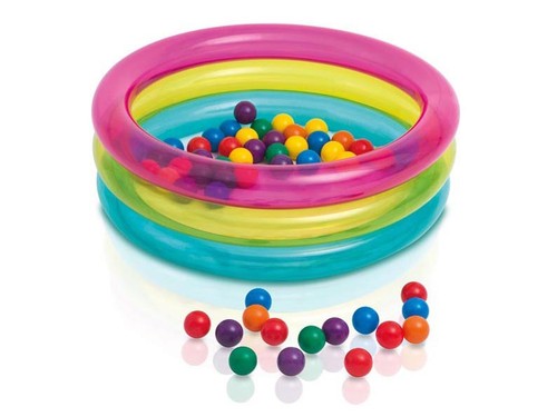 Parc gonflable avec balles - , 86