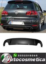 DIFFUSEUR ARRIÈRE TUNING SPORT POUR VOLKSWAGEN GOLF VI 6 08-13 UNIQUEMENT...
