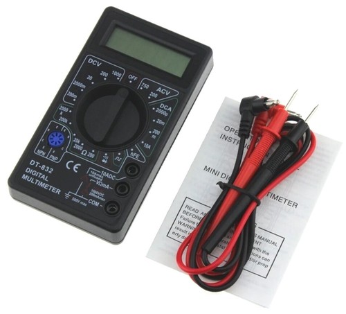 Multimètre 832 testeur - dt-832,