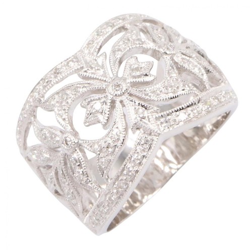 Bijoux bague diamant blanc - diamant,