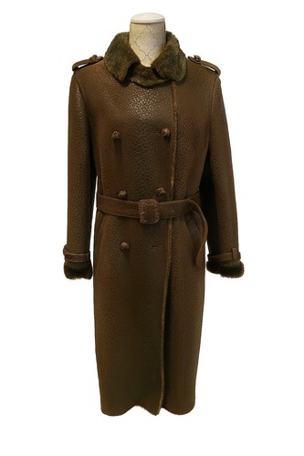 Manteau fausse fourrure - fausse,