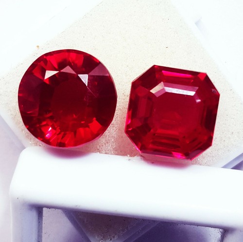 Naturel rubis rouge 10 - rubis, 8