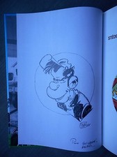 STEDO GARAGE ISIDORE TOME 9 PANNEAU D'ALLUMAGE EO EN ÉTAT NEUF AVEC DÉDICACE