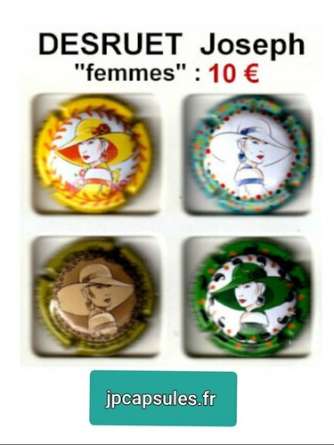 Capsules champagne desruet - capsules, de