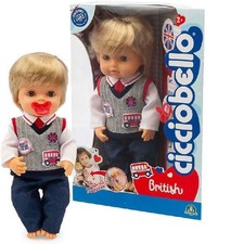 Jeux Preziosi Cicciobello British 30 CM Robe Avec Vêtements De College Anglais