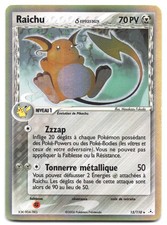 Carte Pokémon Raichu 15/110