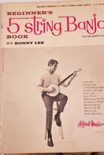 BEGINNERS 5 STRING BANJO BOOK by RONNY LEE Folk & Country Style ALFRED MUSIC  ms