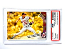 2017 Topps Now MAX SCHERZER #OSB-3 - Washington NATIONALS - PSA-10 - NL Cy Young