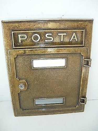 Boîte aux lettres laiton - aux,