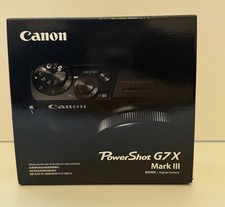 Canon PowerShot G7 X Mark III 20.1MP Digital Camera Silver New 