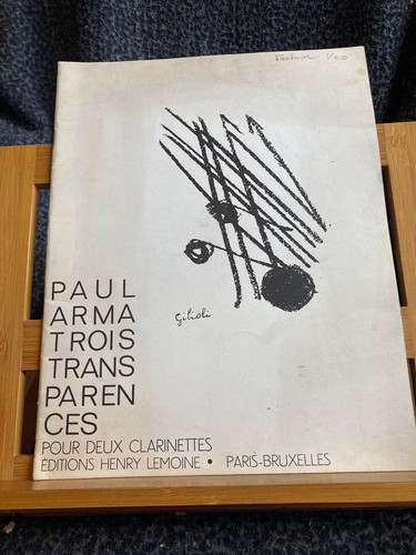 Paul arma trois - paul, transparences