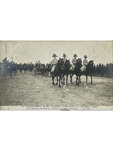 Bruxelles 1909 joyeuse - bruxelles,