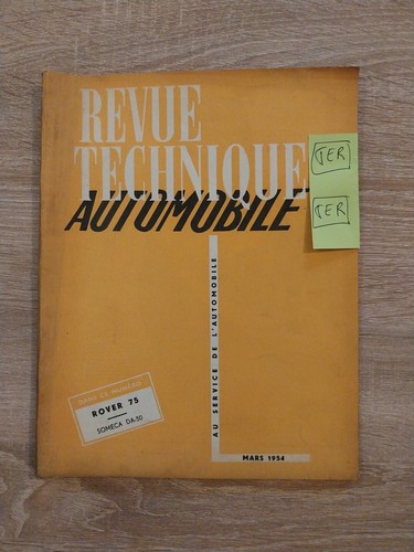 Revue technique rover - technique, 75