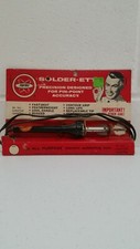 Vintage NIP 1964 Soldering Iron, Fedtro Solder -Ette.  New