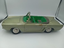 FRANCE JOUETS  AN 60 RENAULT FLORIDE VERTE METALLISEE METAL 27 CMS DE LONG