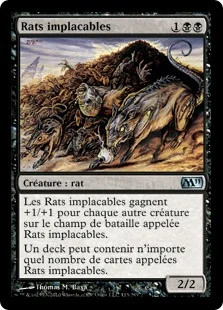 Magic mtg rats implacables - mtg,