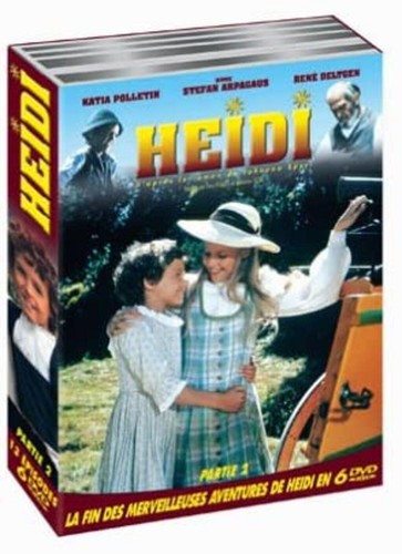 Dvd coffret heidi partie 2 - coffret,