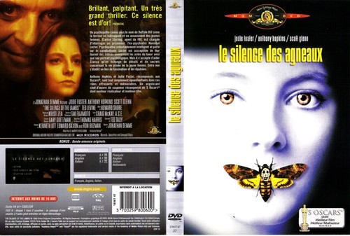 Dvd silence des agneaux - silence,