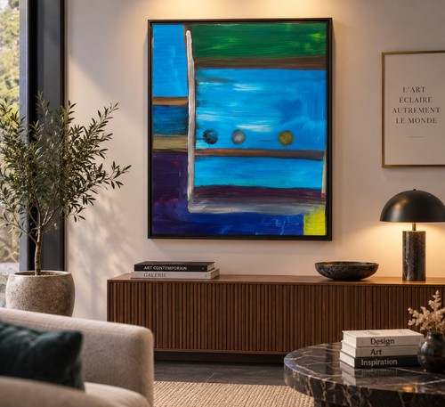 Tableau peinture contemporaine