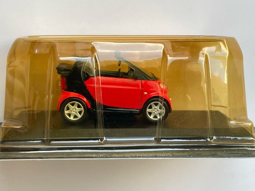 Smart city cabrio rouge - smart, 1/43