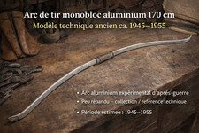 Arc de tir monobloc aluminium