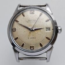 Vintage Certina Pie Pan Automatic Circa 1950s Cal. 28-451 Ref. 28501-1 MINT