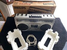 ghettoblaster / boombox philipps spatial stereo dans sa boite