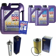 Kit D'Inspection Filtre Huile Liqui Moly 8L 5W-40 pour BMW 7er E38 740i Il 735i