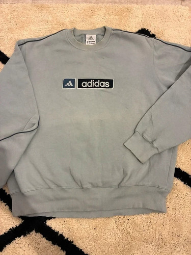 Sweat adidas vintage col rond - sweat,