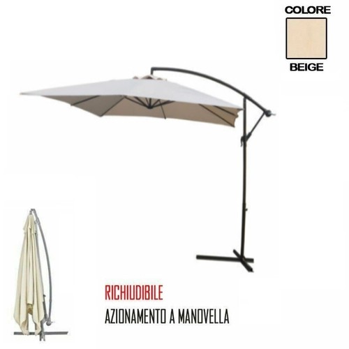 Parasol jardin decentrato - parasol, avec