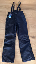 NEW Womens Mountain Warehouse Ski Trousers Salopettes Moon Black ALL SIZES